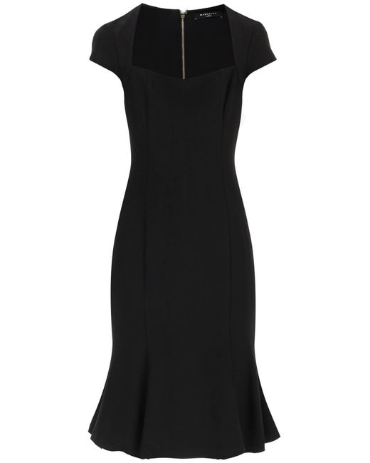 MARCIANO BY GUESS Black 'fenton' Midi Dress