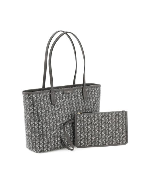 Tory Burch Gray Ever-Ready Shopping Bag