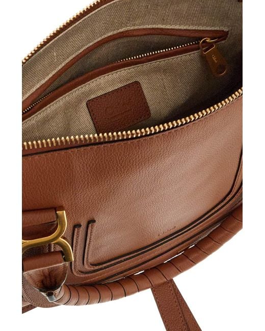 Chloé Brown Marcie Shoulder Bag