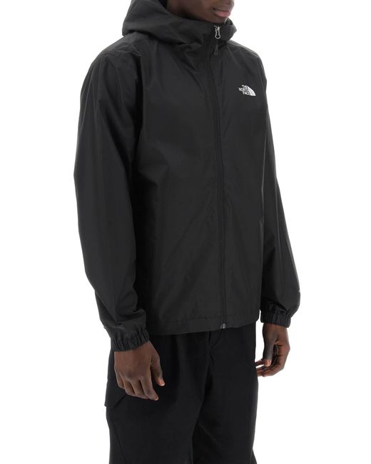 The North Face Black Windbreaker Jacket For Outdoor Activities for men