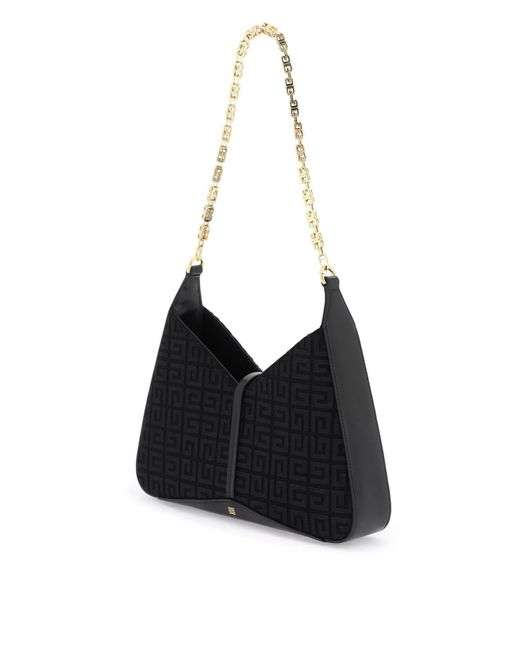 Givenchy Black Cut Out Small Bag With 4G Embroidery