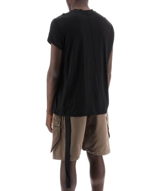 Rick Owens Black Drkshdw Jumbo T-Shirt for men