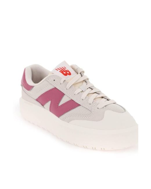 New Balance Pink Ct302 Sneakers