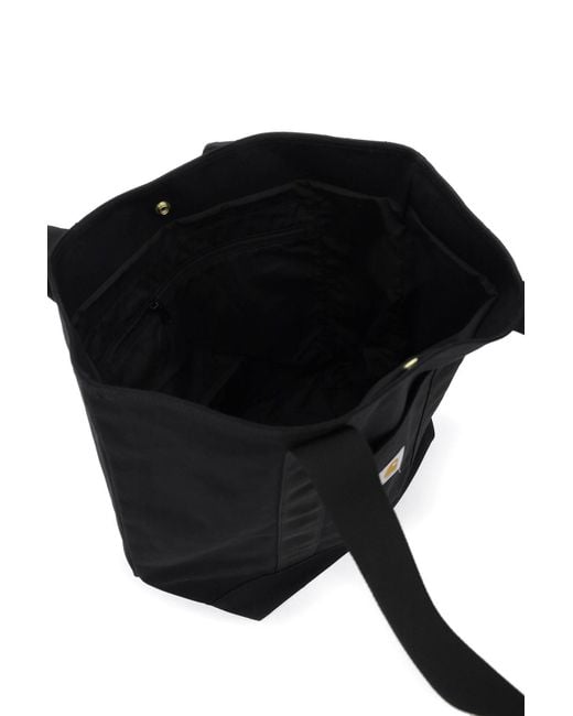 Carhartt Black Dearborn Tote Bag for men