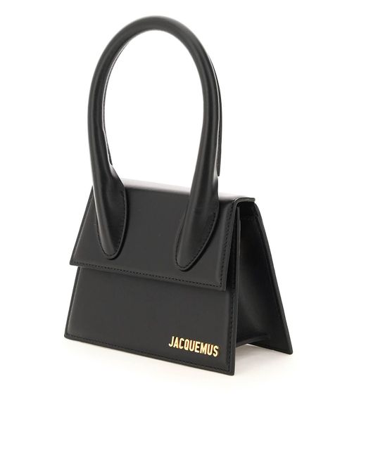 Jacquemus 'le Chiquito' Micro Bag Black Leather Lyst