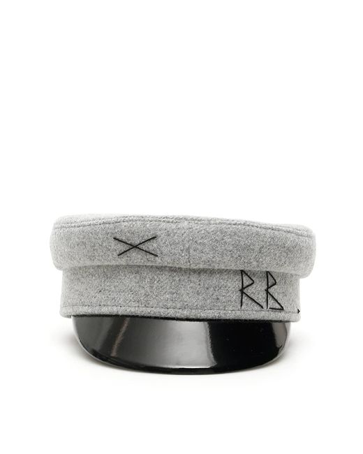Rb Embroidery Baker Boy Hat 