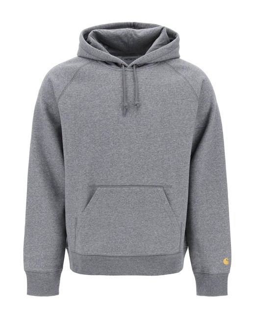 Carhartt Gray Chase Hoodie for men