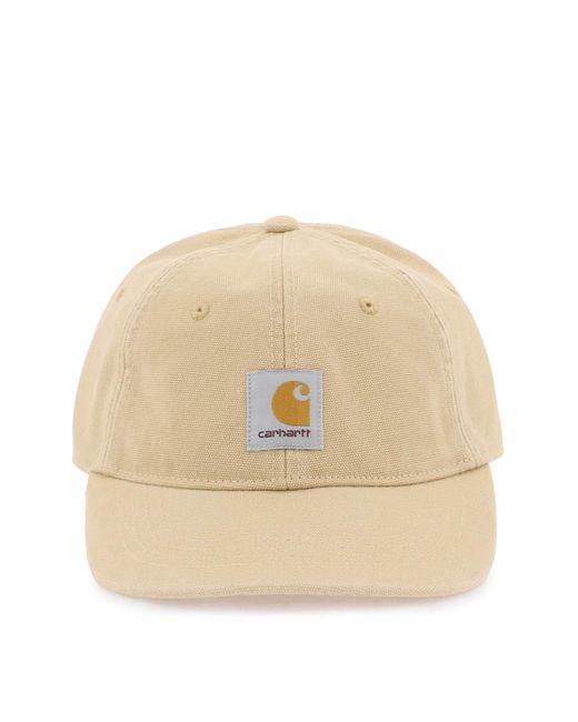 Carhartt Natural Icon Baseball Cap With Patch Logo for men