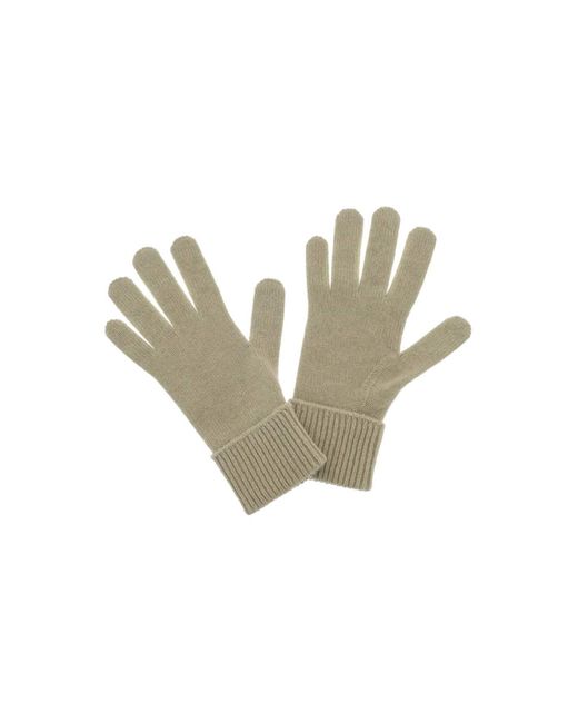 Burberry Green Cashmere Gloves for men