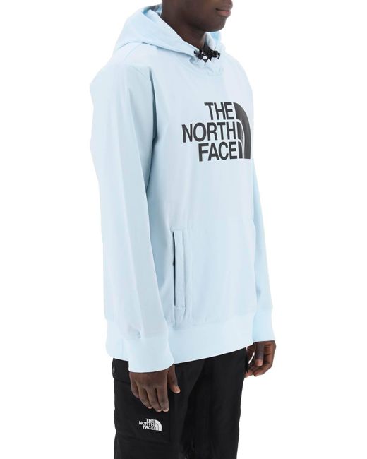 Felpa Tecnica Con Stampa Logo di The North Face in Blue da Uomo