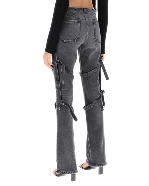 Jeans cheap with straps