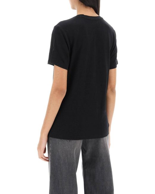 T-Shirt Zewel di Isabel Marant in Black