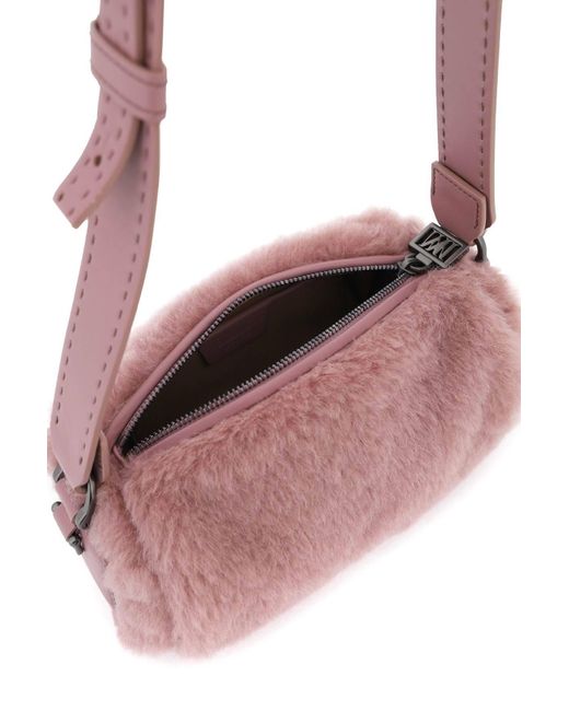 Max Mara Pink Teddy Crossbody Bag
