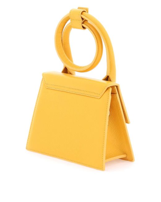 Jacquemus Yellow Le Chiquito Noeud Bag