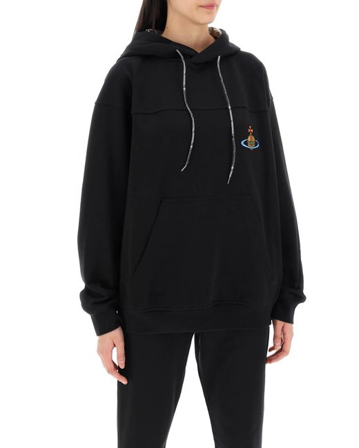Vivienne Westwood Black Hooded Sweatshirt