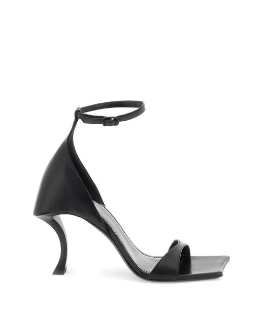 Balenciaga Black Hourglass Sandals