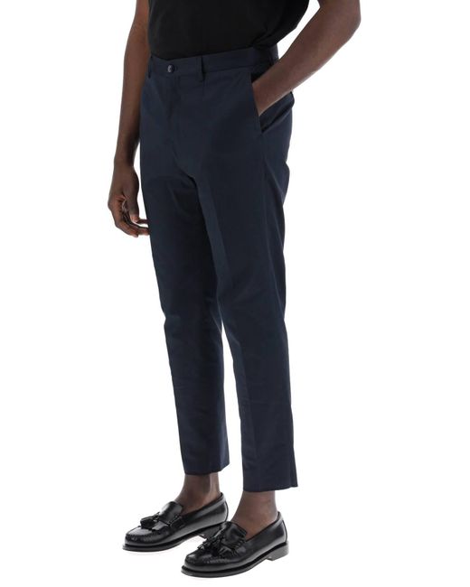 Etro Blue Cropped Chino Pants for men