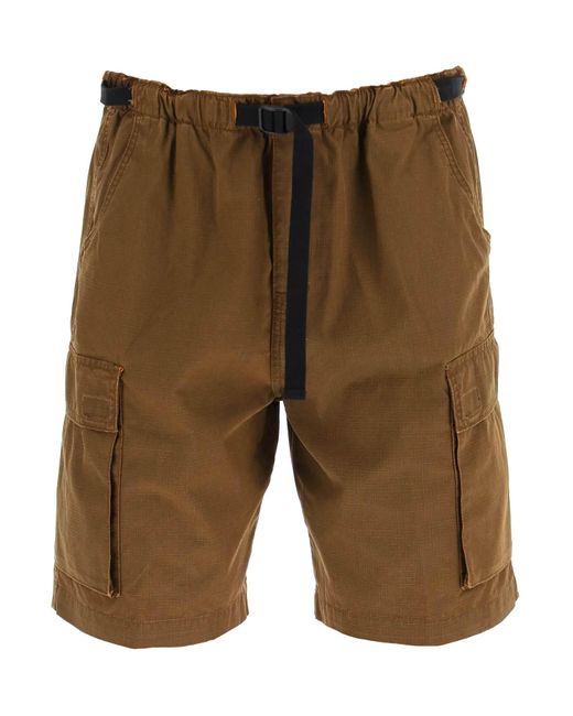 Carhartt WIP Cotton Wynton Shorts in Brown for Men - Save 58% | Lyst Canada