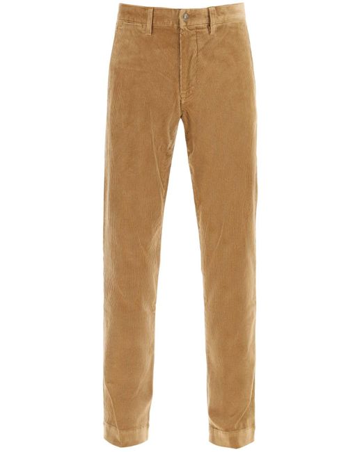 Polo Ralph Lauren Natural Corduroy Chino Pants for men