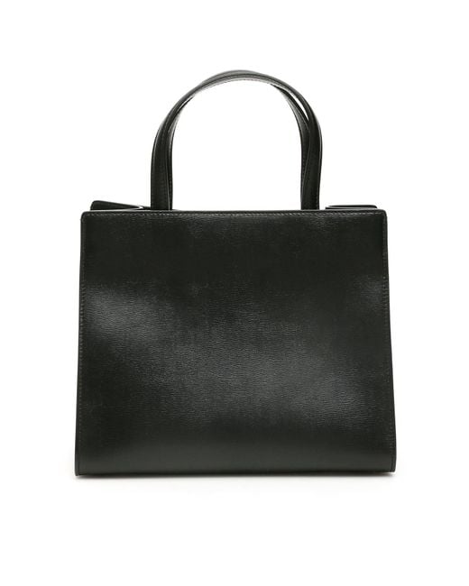 Ferragamo Black Vara Handbag