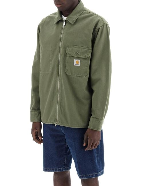 Overshirt Rainer Shirt Jacket di Carhartt in Green da Uomo