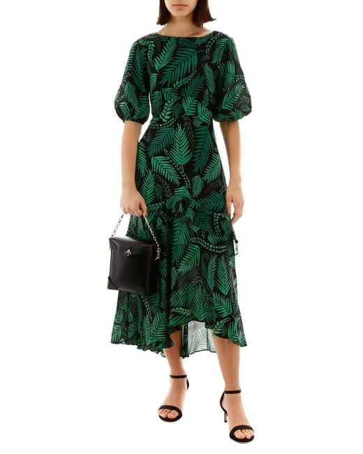 Womens Nightingales Print Dress