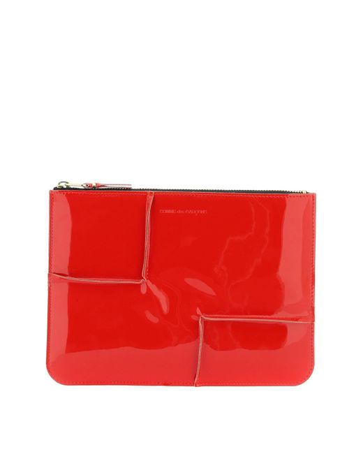 Comme des Garçons Red Glossy Patent Leather for men