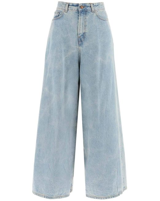 Jeans Bethany Oversize di Haikure in Blue