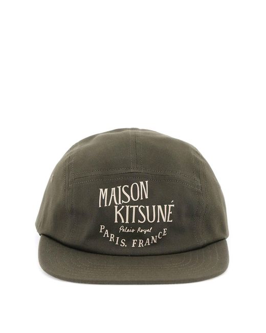 Maison Kitsuné Green Palais Royal Baseball Cap for men