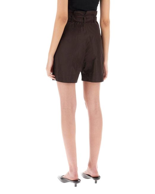 Max Mara Studio Gray 'Cordoba' Shorts