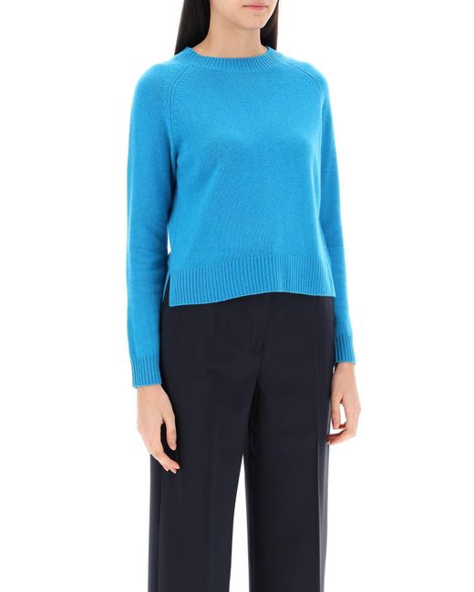 Weekend by Maxmara Blue Scatola Cashmere Sweater