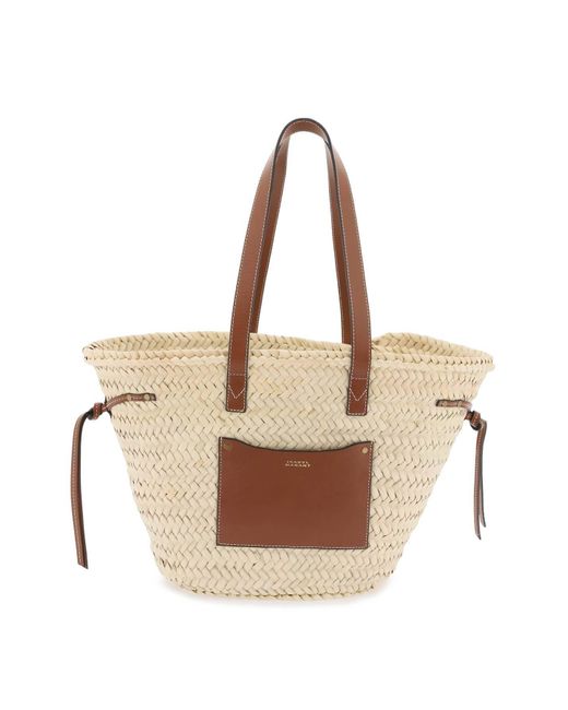 Isabel Marant Brown Large Cadix Basket Bag