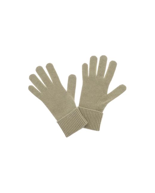 Burberry Brown Cashmere Gloves for men