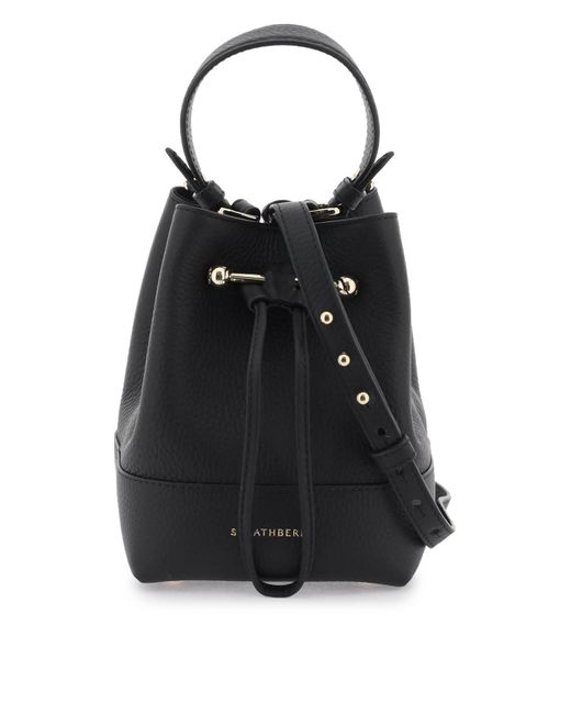 Strathberry 'lana Osette' Bucket Bag in Black | Lyst Canada