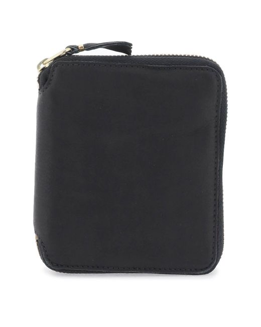 Comme des Garçons Black Comme Des Garcons Wallet Washed Leather Zip-around Wallet for men