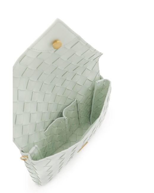 Pochette Envelope Origami con catena di Bottega Veneta in Multicolor