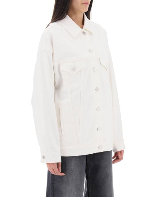Givenchy White Denim Jacket