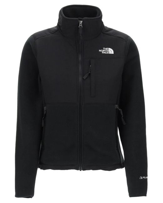 The North Face Black Denali Jacket In Fleece And Nylon