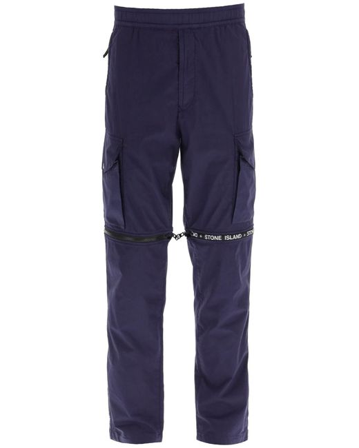 PANTALONI IN TELA ''PARACADUTE'' DI COTONE STRETCH 30 Blu CotoneStone  Island in Cotone da Uomo colore Blu | Lyst