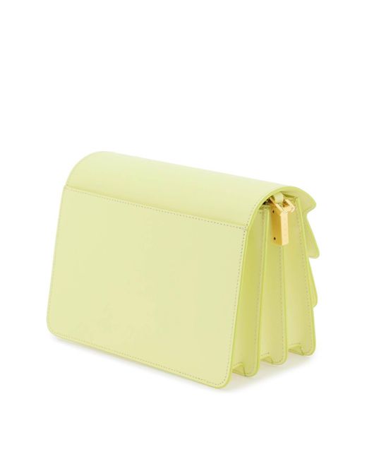 Marni Yellow Trunk Medium Bag