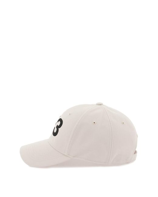 Y-3 Gray Y-3 Baseball Cap With Embroidered Logo for men