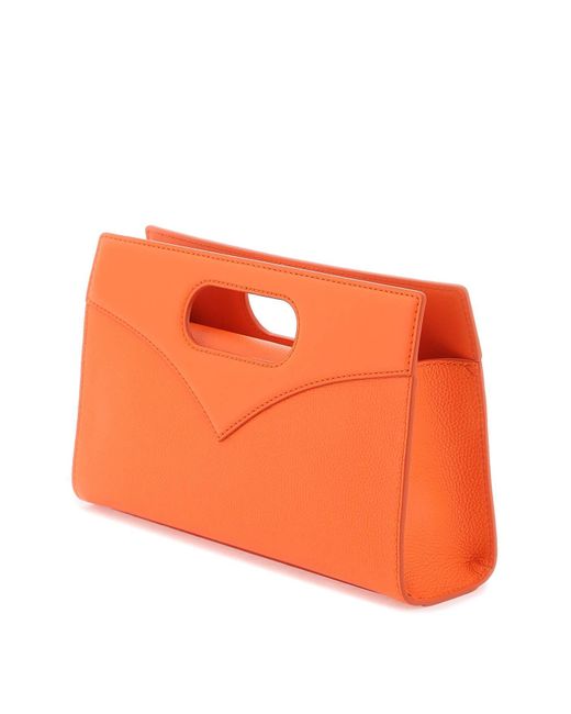 MCM Orange Diamond Handbag