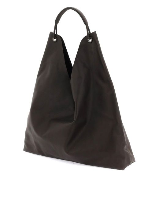 The Row Black Tote Bag Bindle