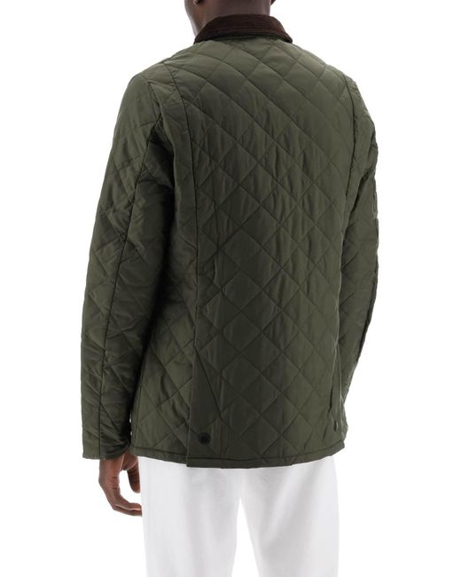 Barbour Green Heritage Liddesdale Quilted Jacket for men