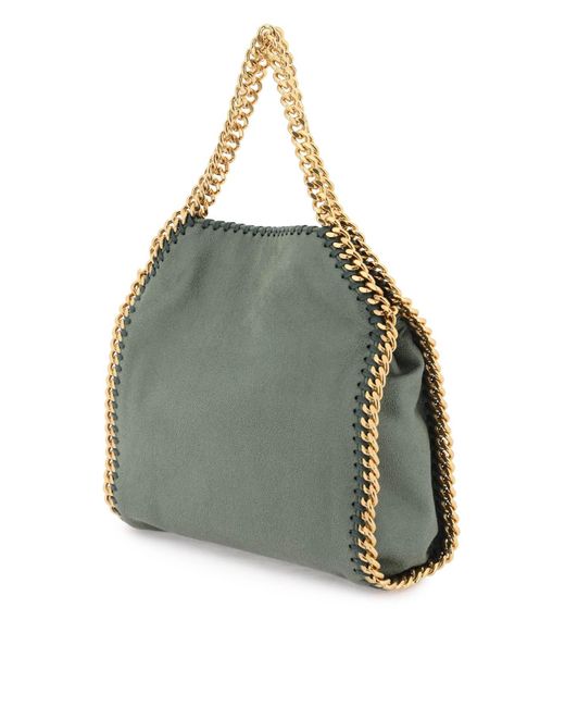 Stella McCartney Green 'Falabella Mini' Shoulder Bag