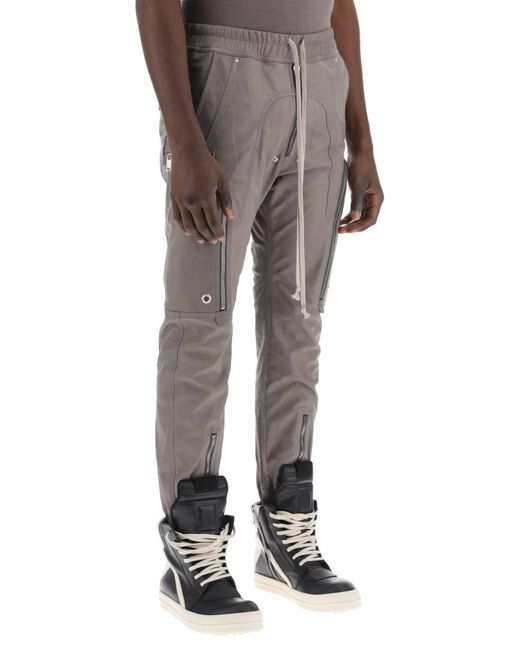 Pantaloni Bauhaus di Rick Owens in Gray da Uomo