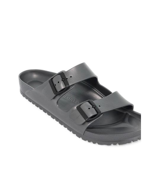 Birkenstock White Arizona Eva Slides Narrow Fit