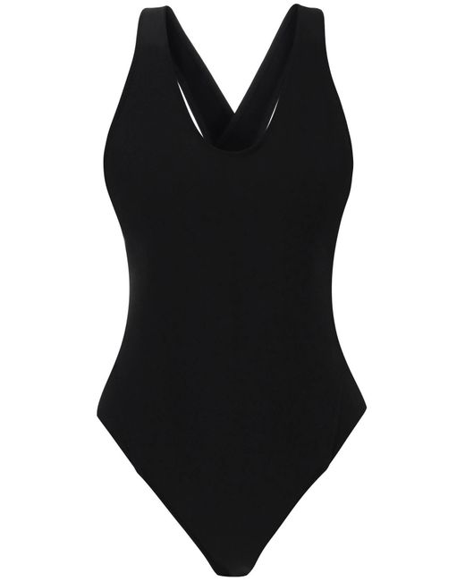 Alaïa Black Crossed Body With Cut-Out