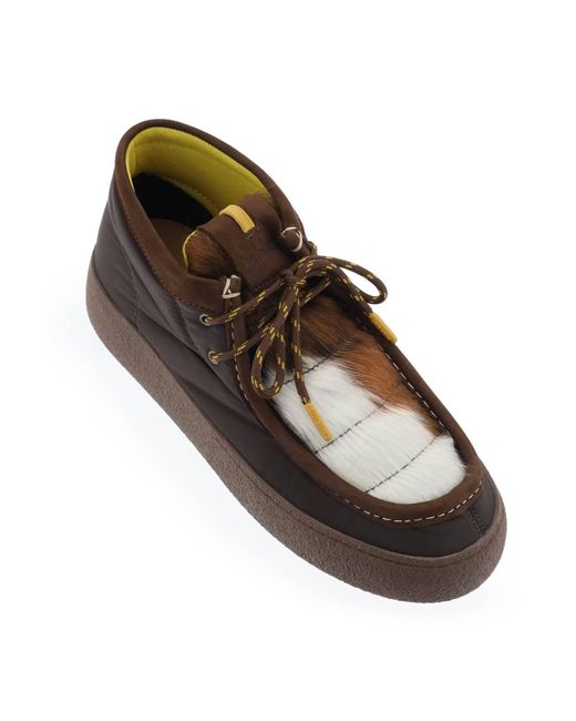 Moon Boot Brown Mtrack Low Lace Ups for men