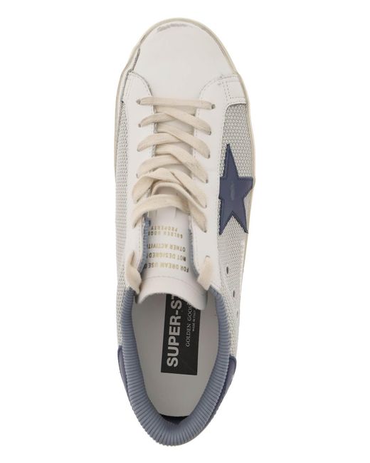 Golden Goose Deluxe Brand White "Super Star Sneakers for men